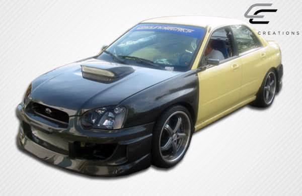 2004-2005 Subaru Impreza WRX STI OEM Look Fenders - 2 Piece - Carbon Fiber