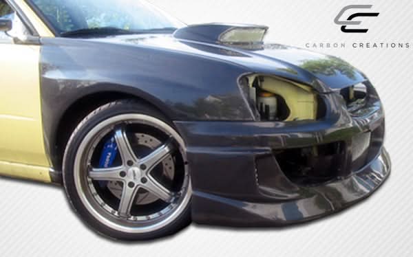 2004-2005 Subaru Impreza WRX STI OEM Look Fenders - 2 Piece - Carbon Fiber