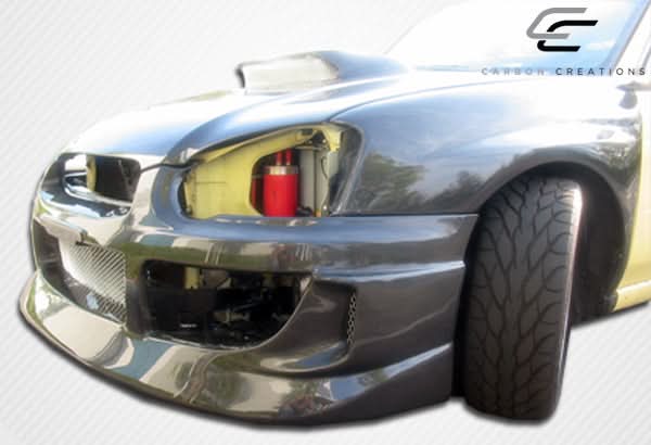 2004-2005 Subaru Impreza WRX STI OEM Look Fenders - 2 Piece - Carbon Fiber