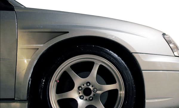 2004-2005 Subaru Impreza WRX STI GT Concept Style Fenders - FRP