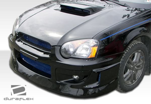 2004-2005 Subaru Impreza WRX STI GT Competition Style Front Bumper - Carbon Fiber