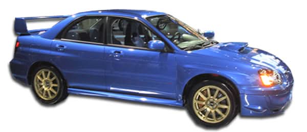 2002-2007 Subaru Impreza WRX STI Look Side Skirts Rocker Panels - FRP