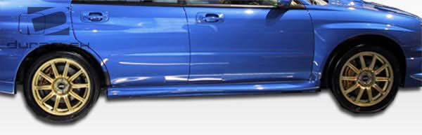 2002-2007 Subaru Impreza WRX STI Look Side Skirts Rocker Panels - FRP