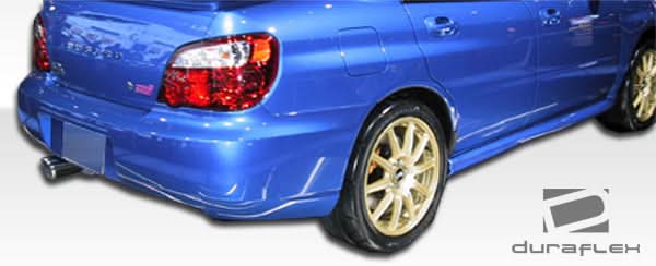 2002-2007 Subaru Impreza WRX STI Look Side Skirts Rocker Panels - FRP