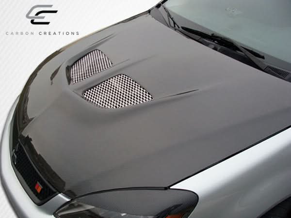 2004-2007 Mitsubishi Lancer Evo Style Hood - Carbon Fiber