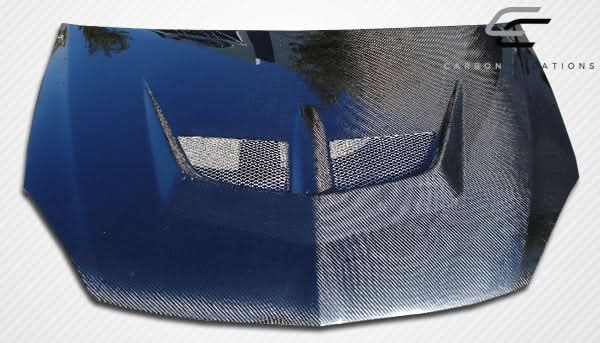 2004-2007 Mitsubishi Lancer Evo Style Hood - Carbon Fiber