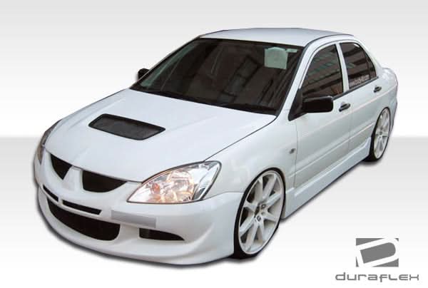 2004-2007 Mitsubishi Lancer Evo 8 Style Front Bumper Cover - FRP