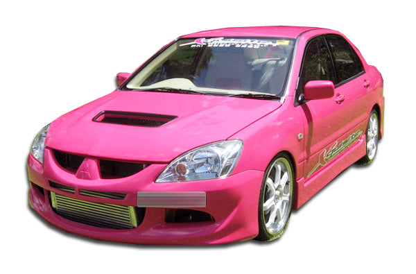 2004-2007 Mitsubishi Lancer Evo 8 Style Front Bumper Cover - FRP