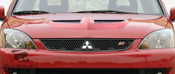 2004-2007 Mitsubishi Lancer Evo Style Hood - 1 Piece - FRP