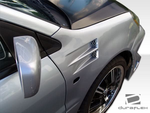 1993-1997 Honda Del Sol X-2 Style Fenders - 2 Piece - FRP
