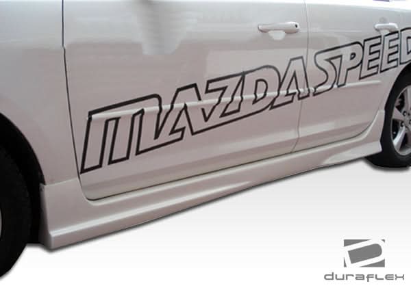 2004-2009 Mazda 3 4DR I-Spec Style Body Kit - 4 Piece - FRP