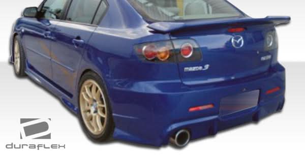 2004-2009 Mazda 3 I-Spec Style Side Skirts Rocker Panels - FRP
