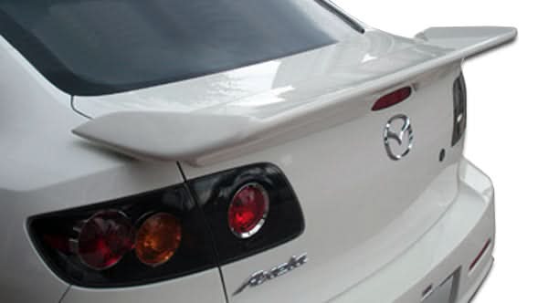 2004-2009 Mazda 3 I-Spec Style Wing Trunk Spoiler - FRP