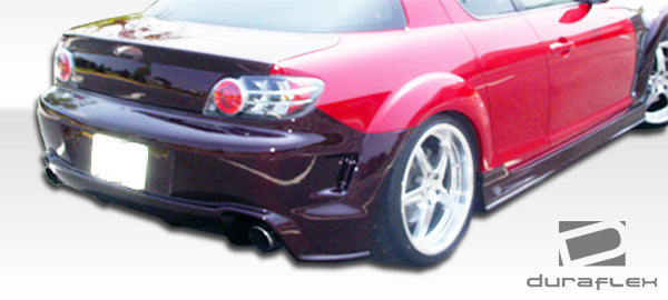 2004-2011 Mazda RX-8 GT Competition Style Rear Bumper Cover - FRP