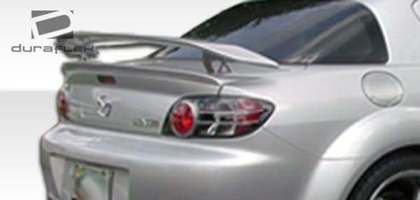2004-2011 Mazda RX-8 M-1 Speed Style Wing Trunk Lid Spoiler - FRP