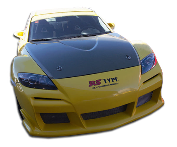 2004-2008 Mazda RX-8 Raven Style Front Bumper Cover - FRP