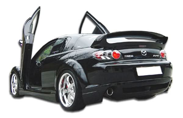 2004-2008 Mazda RX-8 R-Speed Style Rear Lip Spoiler - FRP
