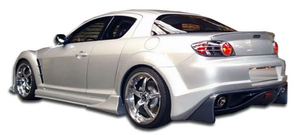 2004-2011 Mazda RX-8 Vader Style Rear Bumper Cover - FRP