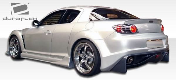 2004-2011 Mazda RX-8 Vader Style Side Skirts Rocker Panels - FRP