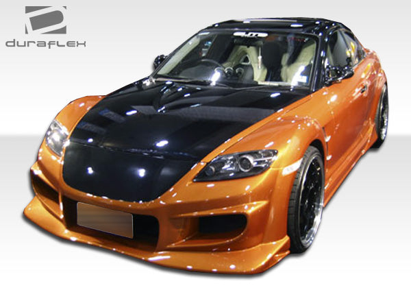 2004-2011 Mazda RX-8 Vader Style Side Skirts Rocker Panels - FRP