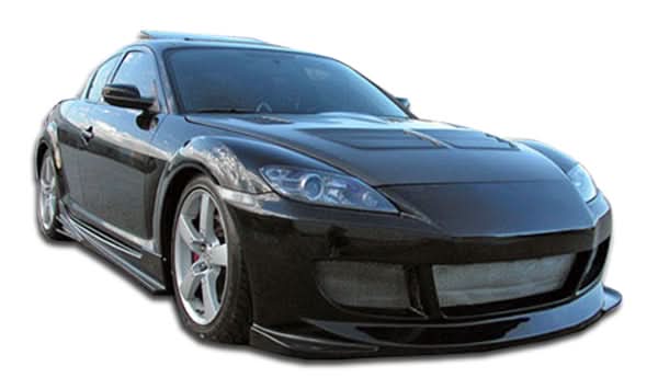2004-2008 Mazda RX-8 Velocity Style Front Bumper Cover - FRP