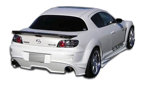 2004-2011 Mazda RX-8 Velocity Style Rear Bumper Cover - FRP