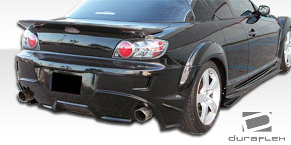 2004-2011 Mazda RX-8 Velocity Style Rear Bumper Cover - FRP