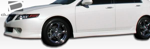 2004-2005 Acura TSX J-Spec Style Front Lip Under Spoiler Air Dam - FRP