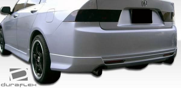 2004-2005 Acura TSX J-Spec Style Rear Lip Spoiler - FRP