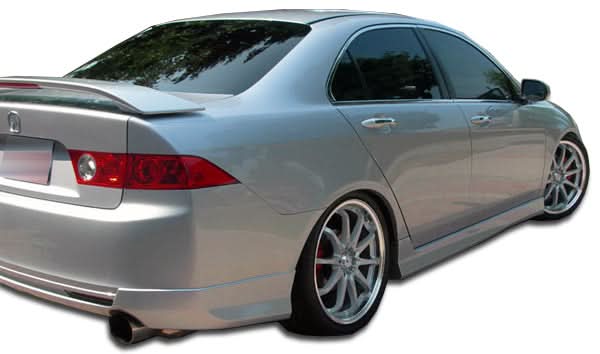 2004-2008 Acura TSX J-Spec Style Side Skirts Rocker Panels - FRP