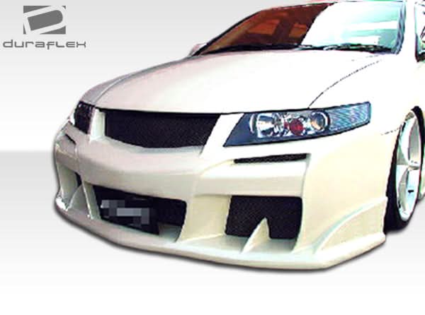 2004-2008 Acura TSX Raven Style Front Bumper Cover - FRP