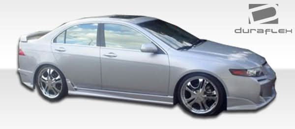 2004-2008 Acura TSX Raven Style Front Bumper Cover - FRP