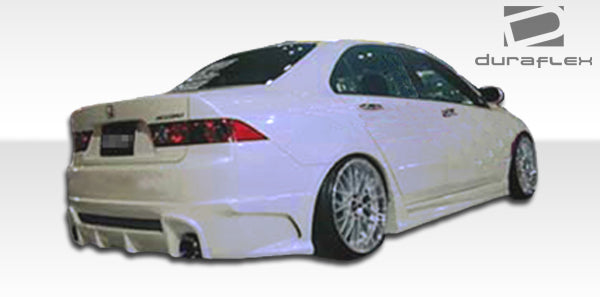 2004-2008 Acura TSX Raven Style Rear Bumper Cover - FRP