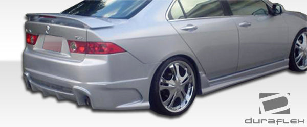 2004-2008 Acura TSX Raven Style Side Skirts Rocker Panels - FRP