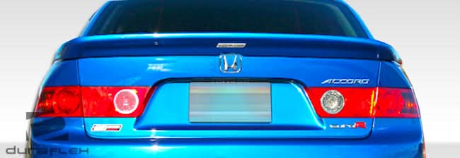 2004-2008 Acura TSX Type M Style Wing Trunk Lid Spoiler - FRP