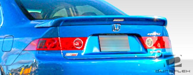 2004-2008 Acura TSX Type M Style Wing Trunk Lid Spoiler - FRP