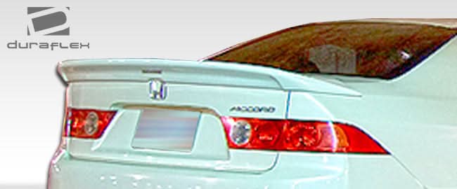 2004-2008 Acura TSX Type M Style Wing Trunk Lid Spoiler - FRP