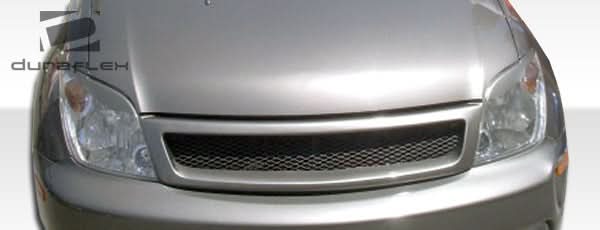 2004-2006 Scion xA K-1 Style Grille - 1 Piece - FRP