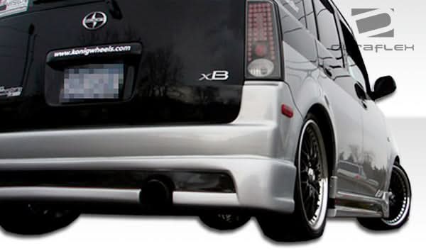 2004-2007 Scion xB F-1 Style Rear Lip Under Spoiler Air Dam - FRP
