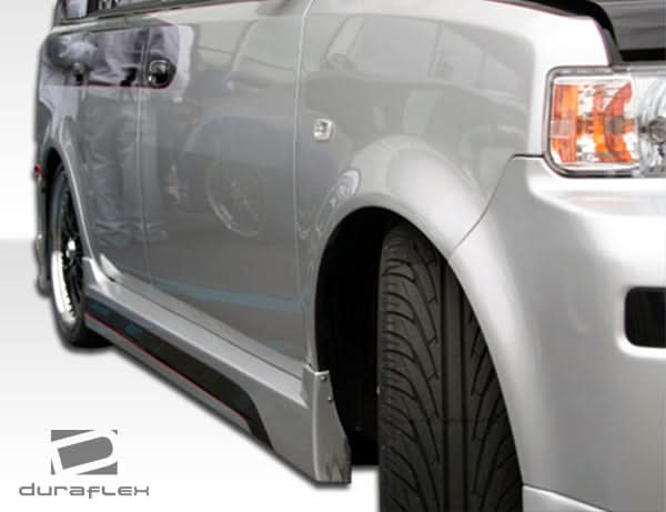 2004-2007 Scion xB F-1 Style Side Skirts Rocker Panels - 2 Piece