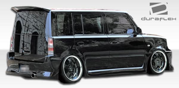 2004-2007 Scion xB FAB Style Side Skirts Rocker Panels - 2 Piece - FRP