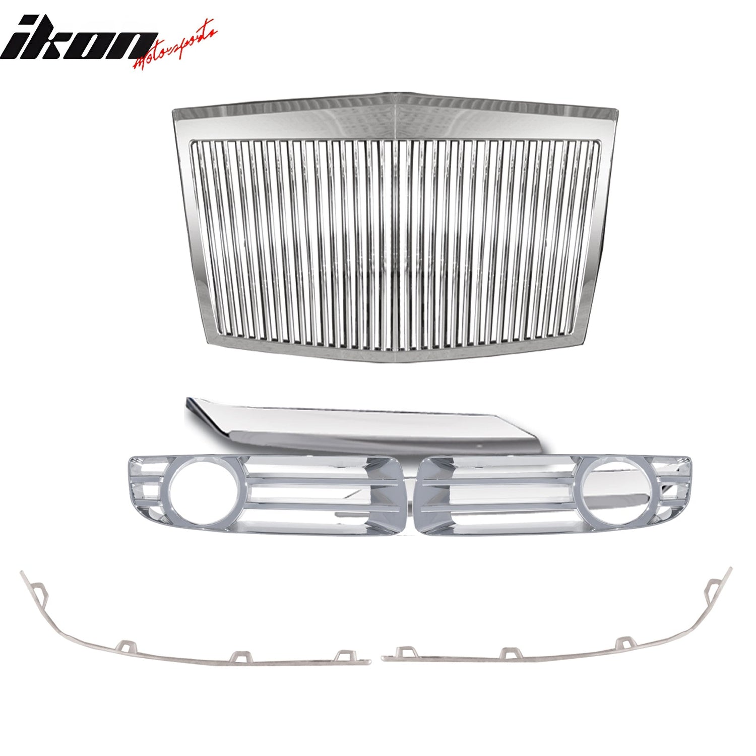 2005-2010 Chrysler 300 Front Bumper Cover Conversion Kit Unpainted PP