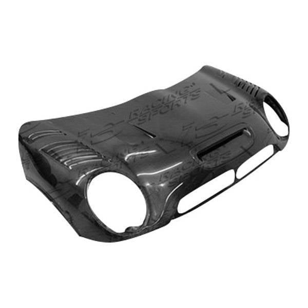 2005-2008 BMW Mini Cooper DTM Style Carbon Fiber Black Hood