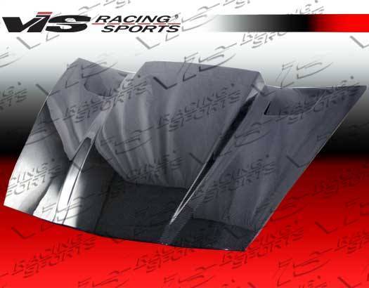 2005-2013 Chevrolet Corvette 2 doors PENTA Style Carbon Fiber Black Hood