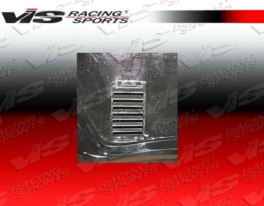 2005-2009 Ford Mustang 2 doors GT 500 Style Carbon Fiber Black Hood