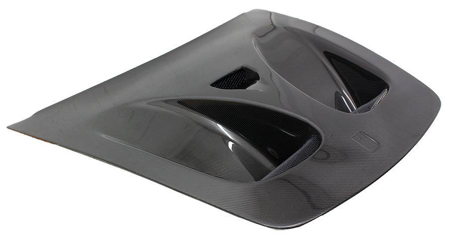 2005-2009 Ferrari F430 2 doors DTM Style Carbon Fiber Black Hood
