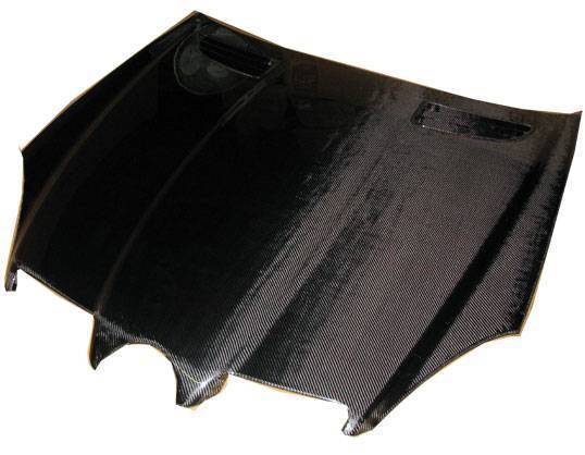 2005-2010 Mercedes SLK R171 2 doors OEM Style Carbon Fiber Black Hood