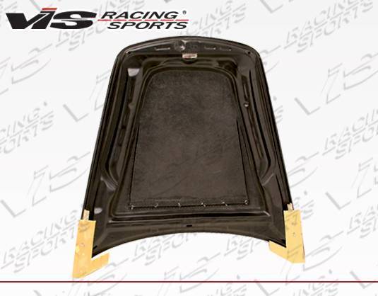 2005-2011 Porsche 997 2 doors GTO Style Carbon Fiber Black Hood