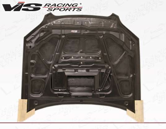2005-2009 Subaru Legacy 4 doors STI Style Carbon Fiber Black Hood