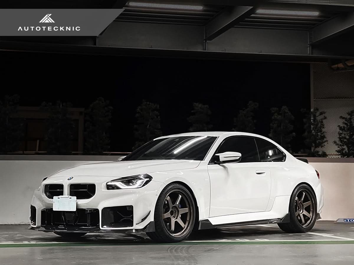 AutoTecknic Dry Carbon Side Skirt Extension Set - G87 M2